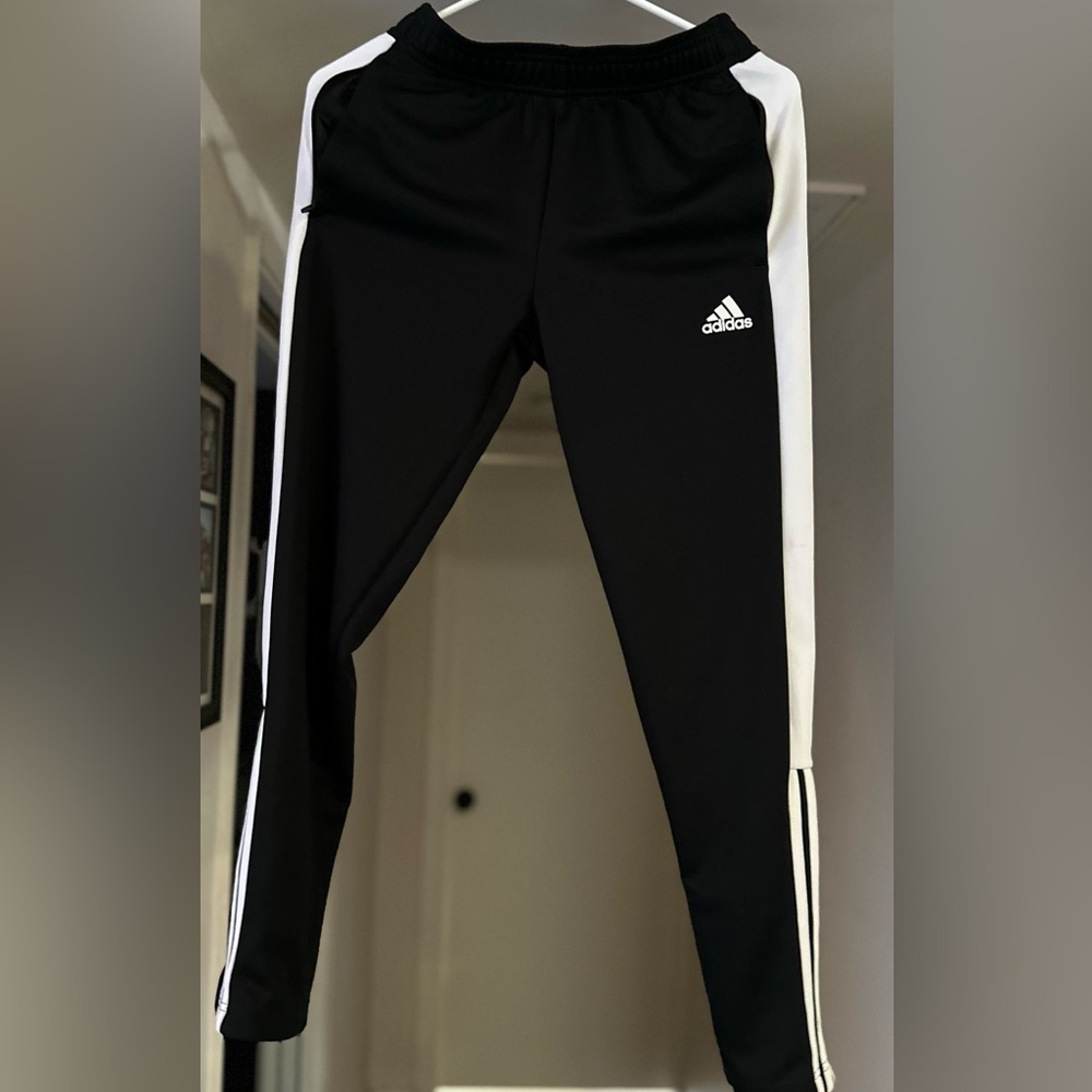 Adidas track pants size 11/12Y